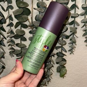 Pureology Style + Protect Clean Volume Mousse - Green and Purple